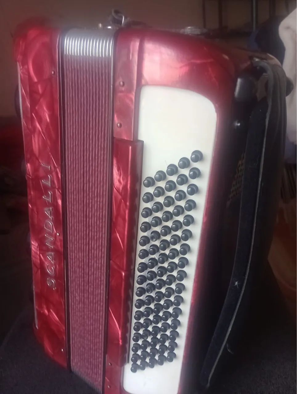 Acordeon e caixa amplificada  - Foto 4