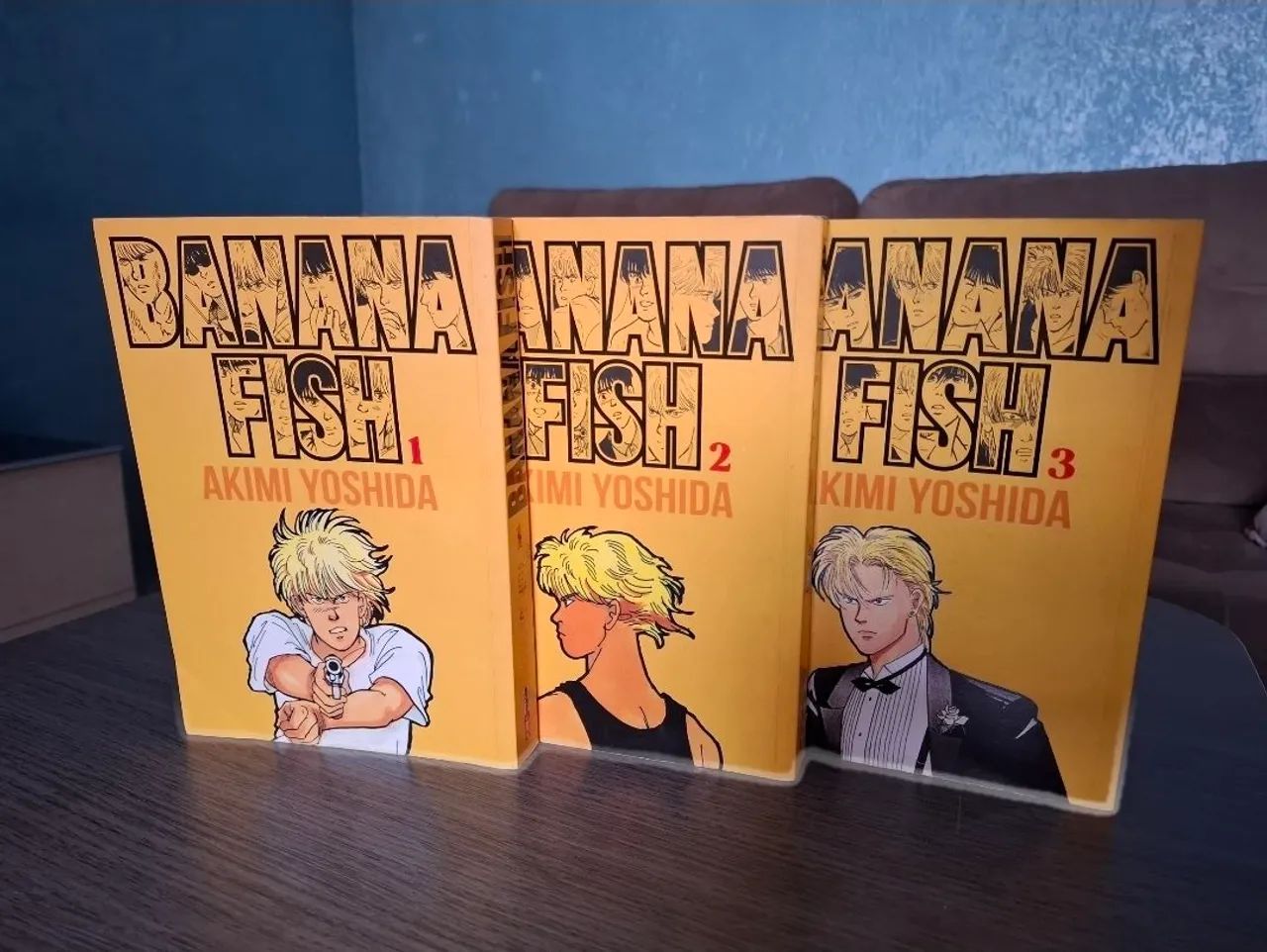 Banana Fish vol 1, 2 e 3