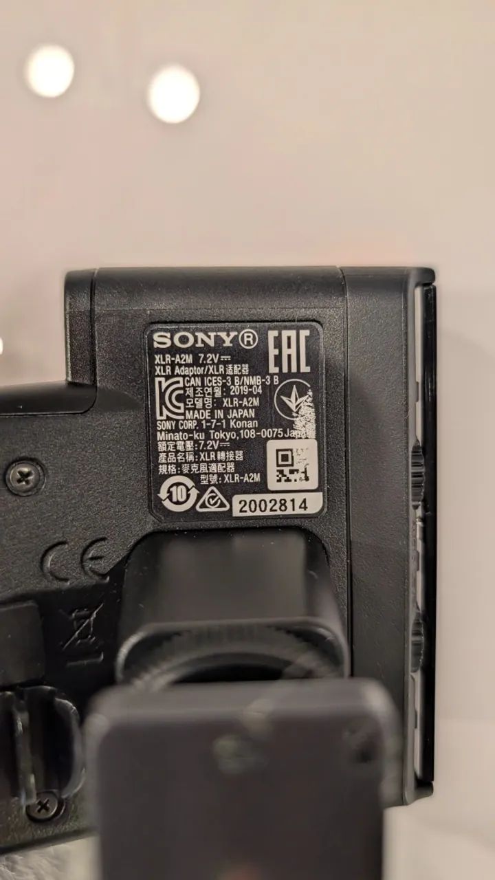 Adaptador Sony XLR-A2M - Foto 3