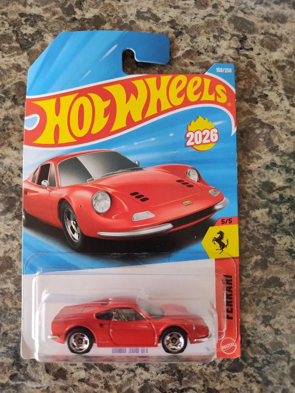 Hotwheels Ferrari 206 gt