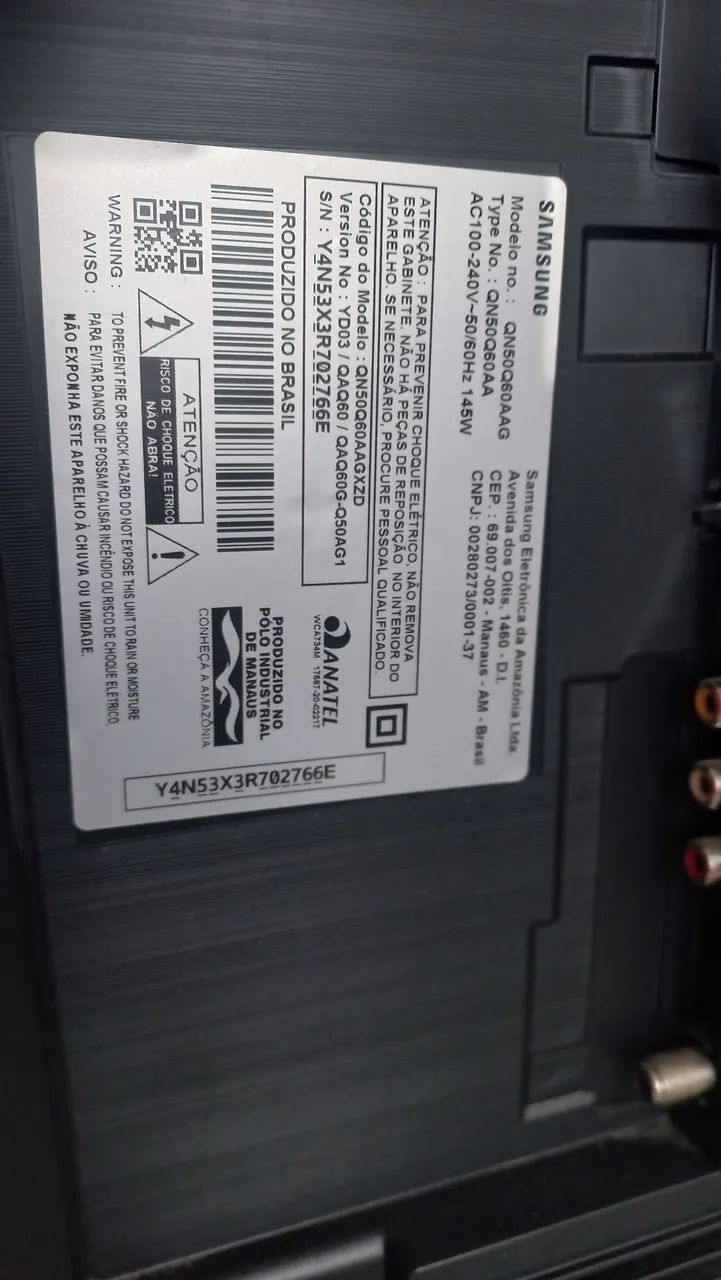 TV Samsung 50" Display queimado - Foto 2