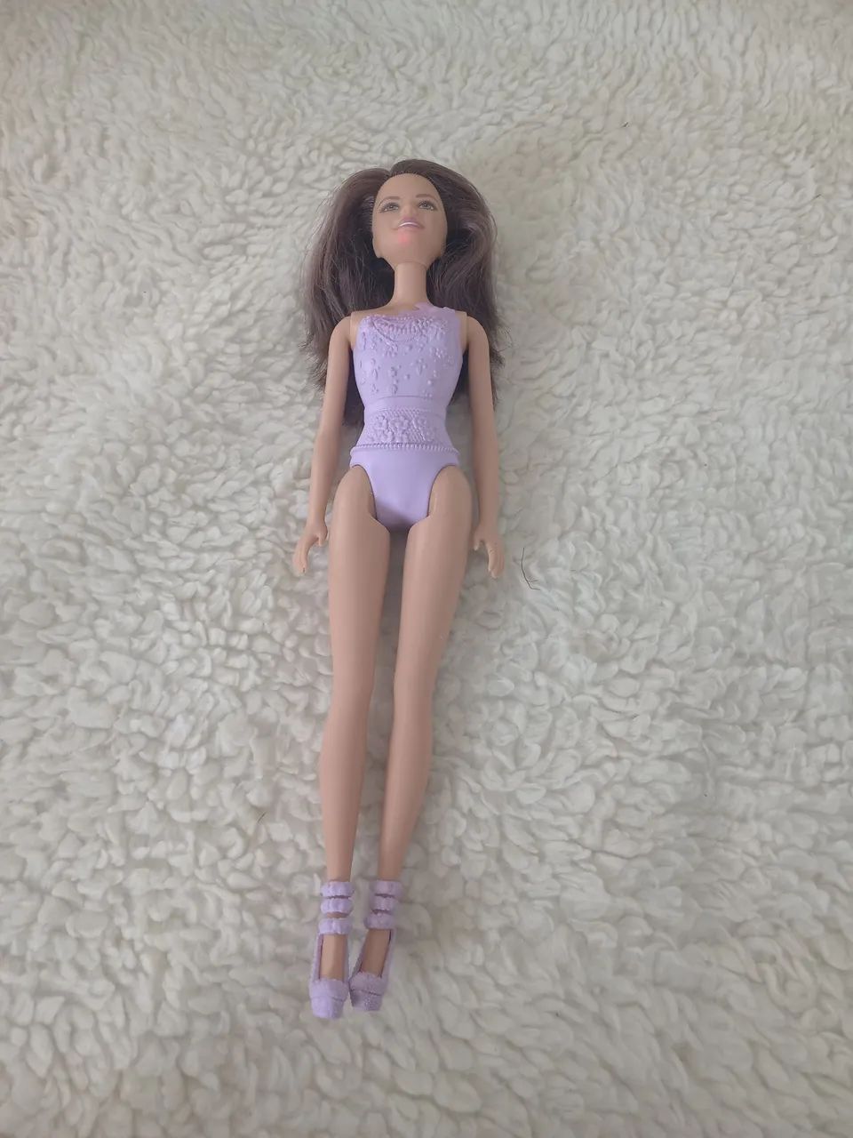 BONECA Barbie Bailarina Original - Collant Roxo - Foto 2