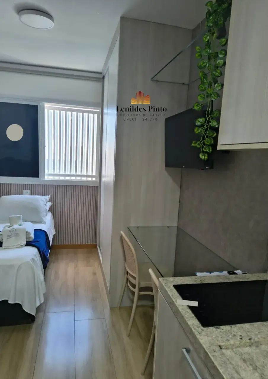 Vendo Studio Mobiliado, Andar Alto, Smart Pituba