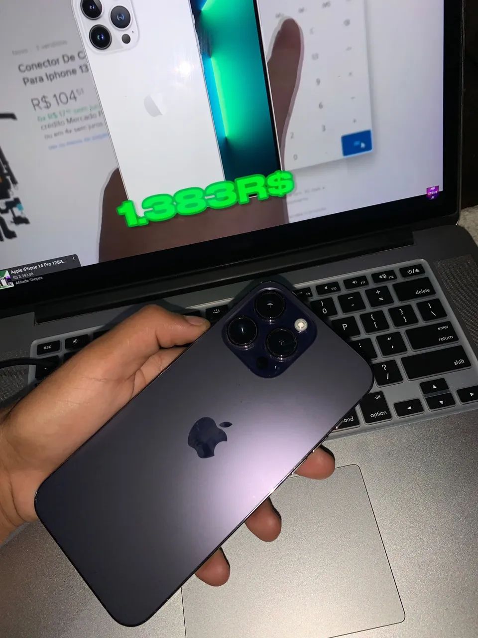 Quero vender esse iPhone 14 pro max - Foto 4