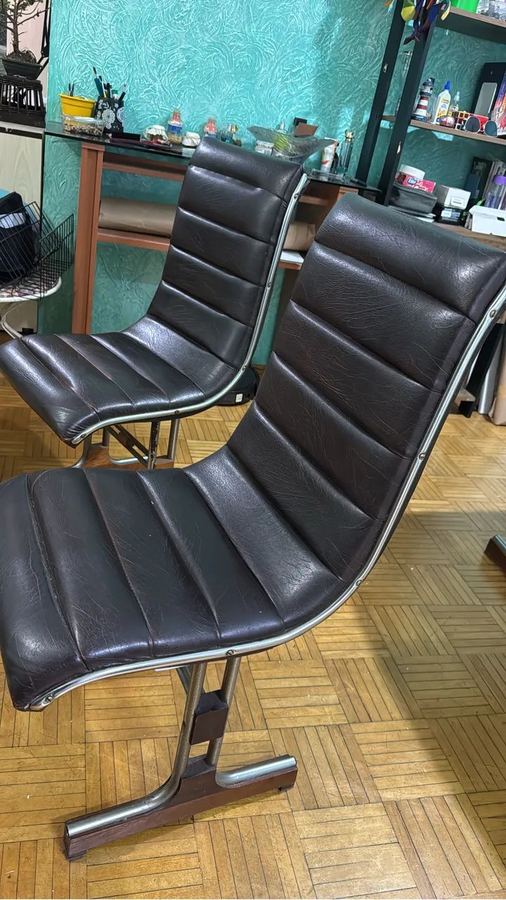 Conjunto de mesa e cadeiras Bazenski anos 70 - Foto 3