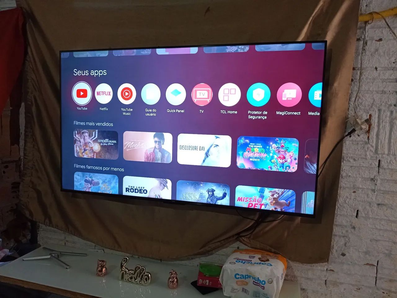 Tv smart 50 4k comando de voz 
