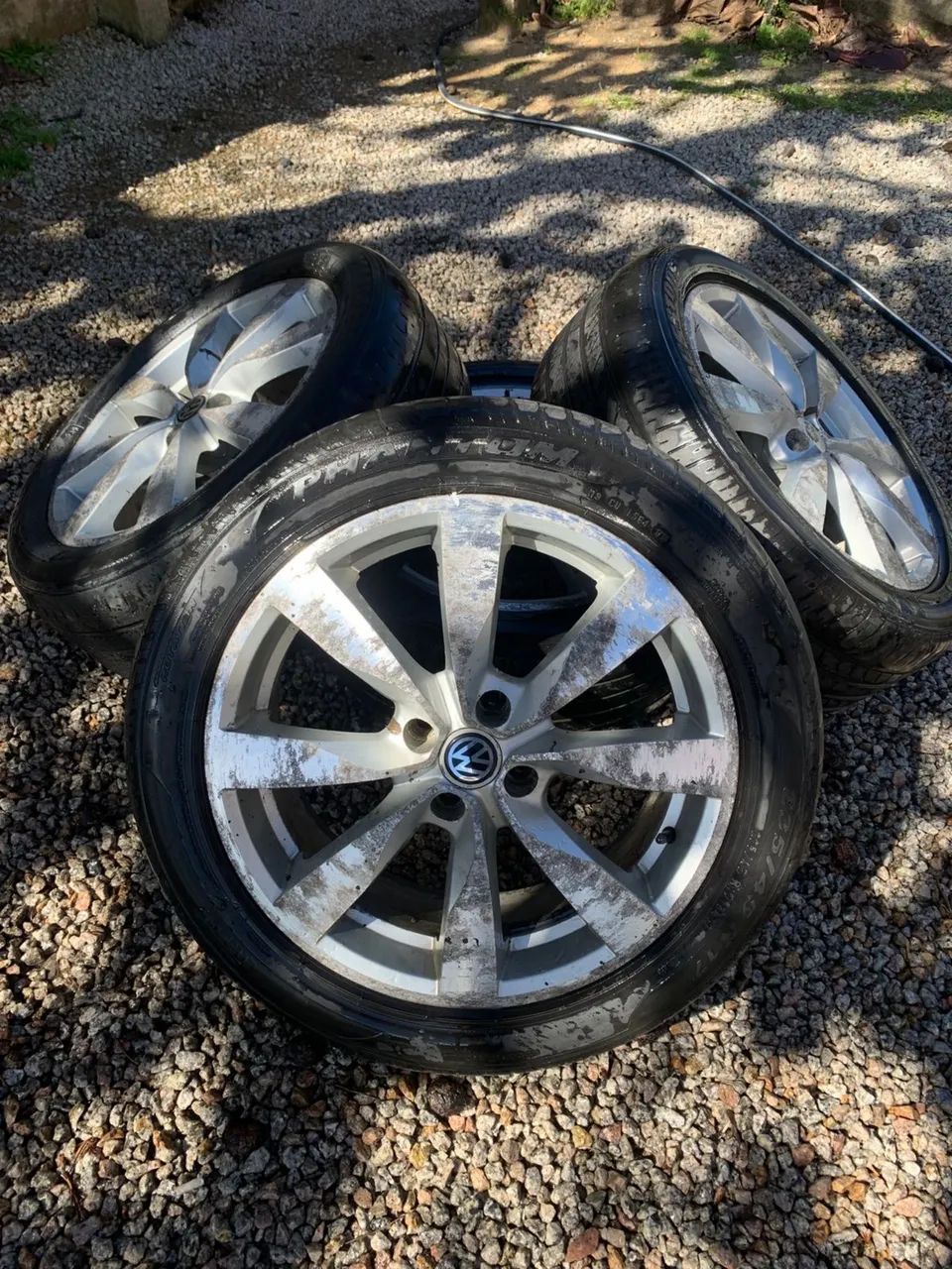 Rodas aro 17 diamantada 
