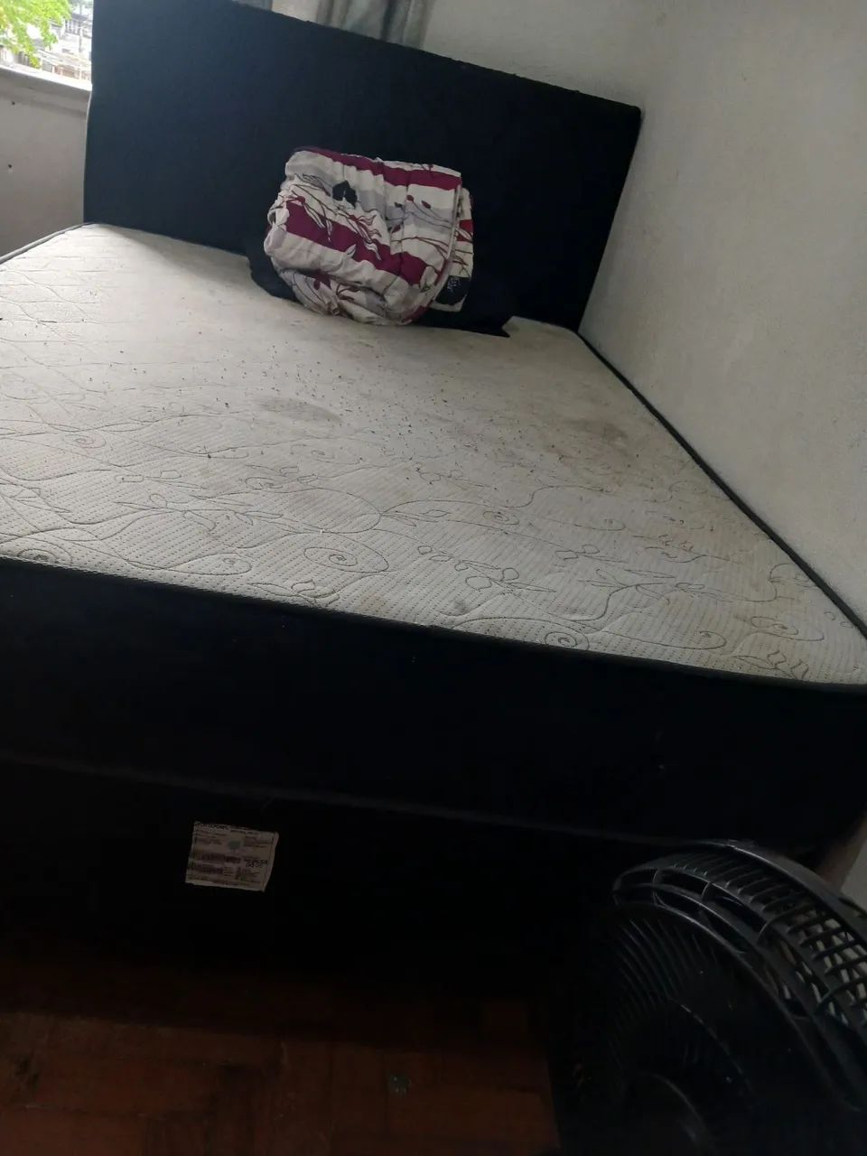 Cama de casal com cabeceira e colchão casal de molas ensacadas  - Foto 2