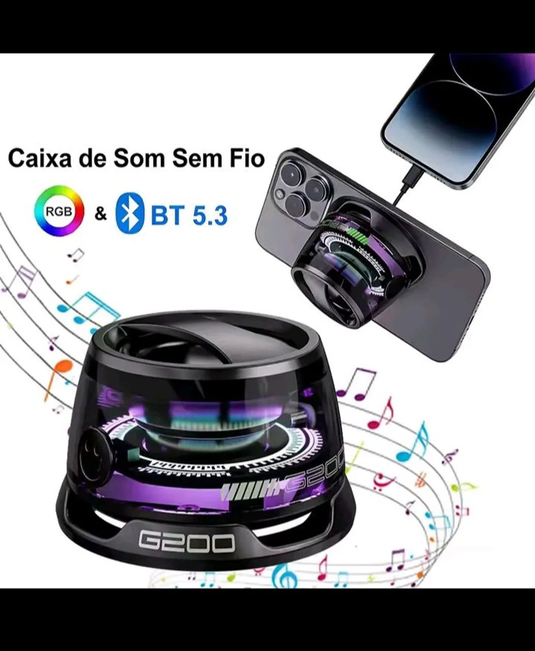 Caixa de som bluetooth  - Foto 3