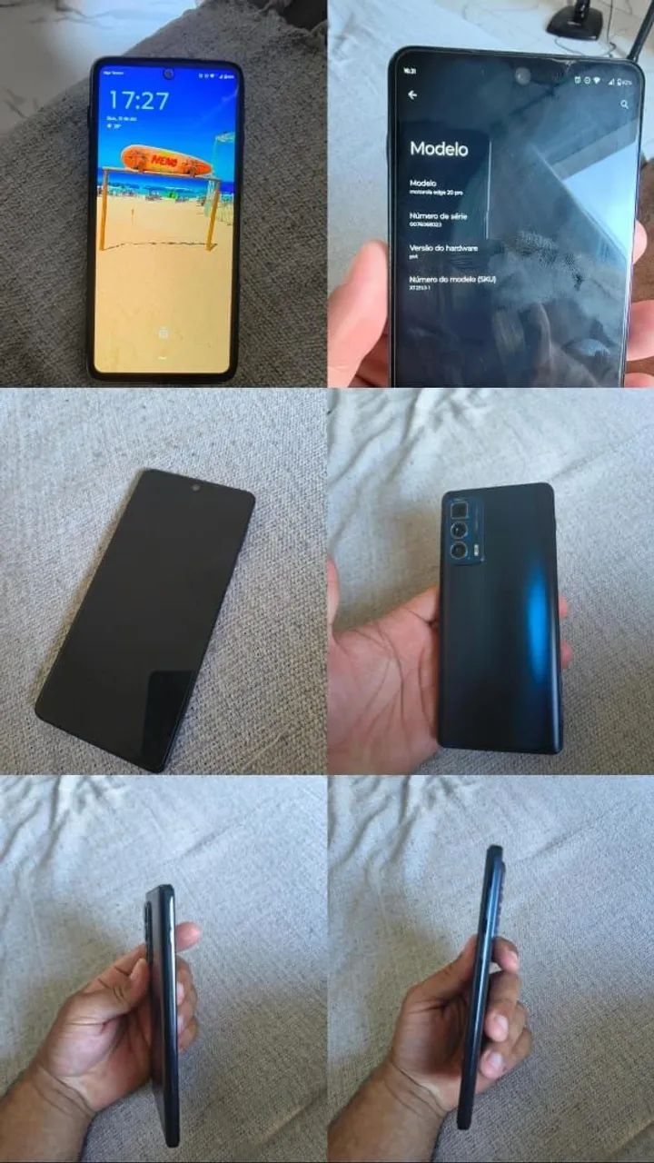 Celular Motorola edge 20 Pro 
