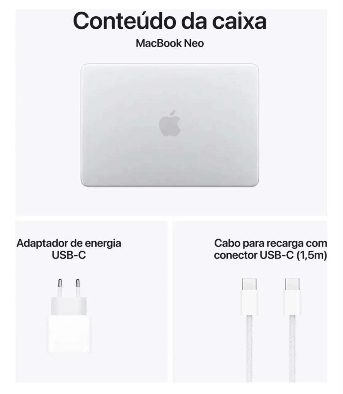 MacBook Neo 256Gb - Silver  - Foto 2