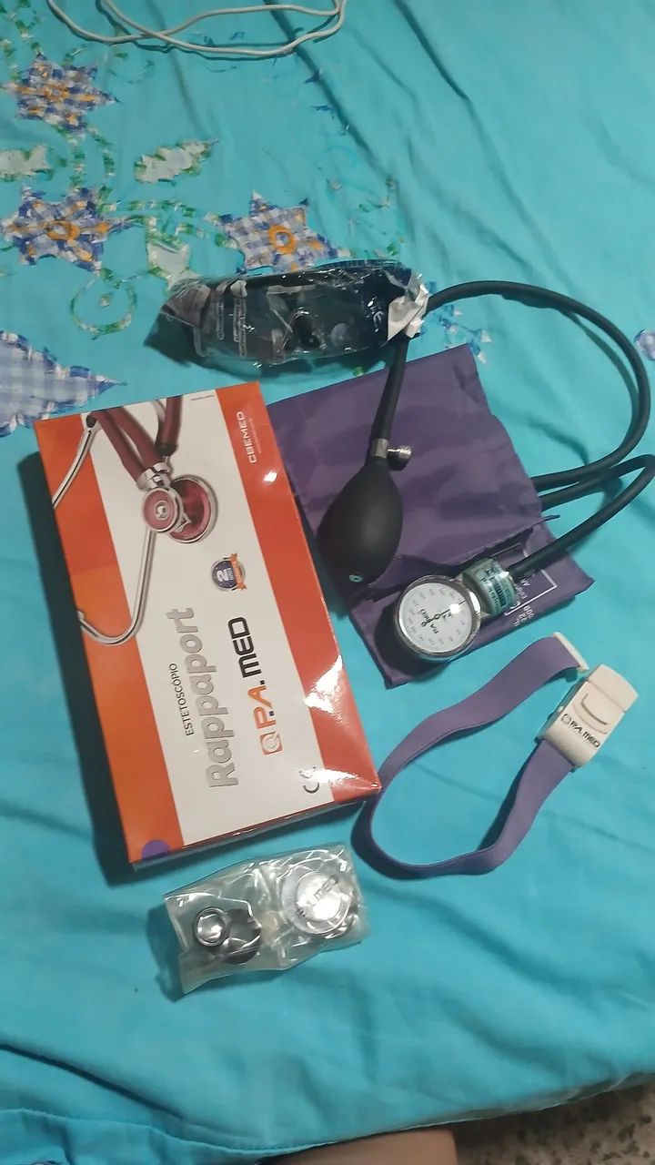 Kit Estetoscópio, esfigmomanômetro - Foto 4