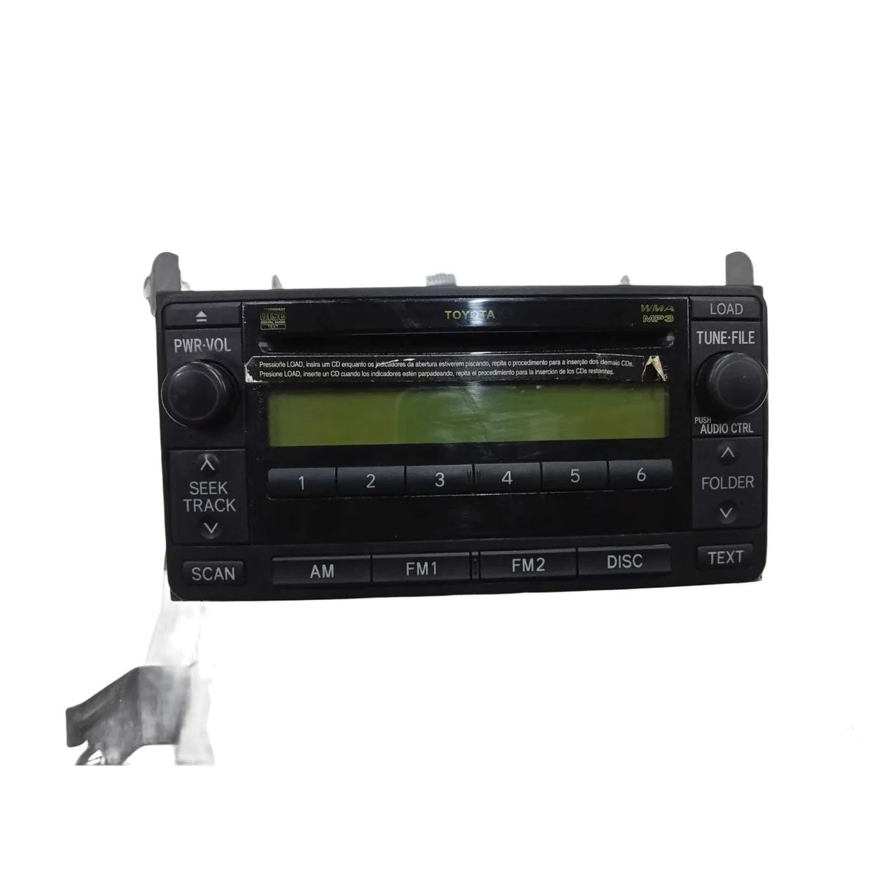 RADIO MULTIMIDA LAND CRUISER PRADO 3.0 2008 ORIGINAL - Peças para