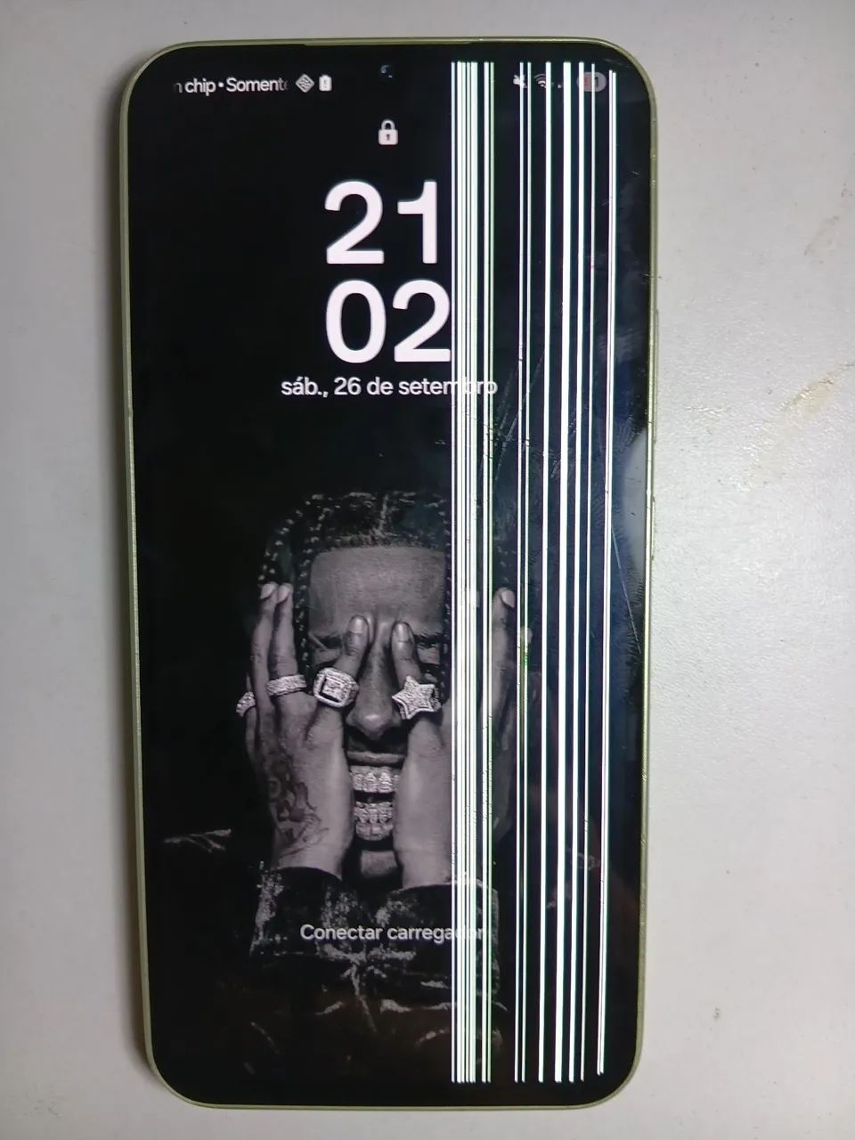 Samsung A34 5g (com defeito de linhas na tela) - Foto 2