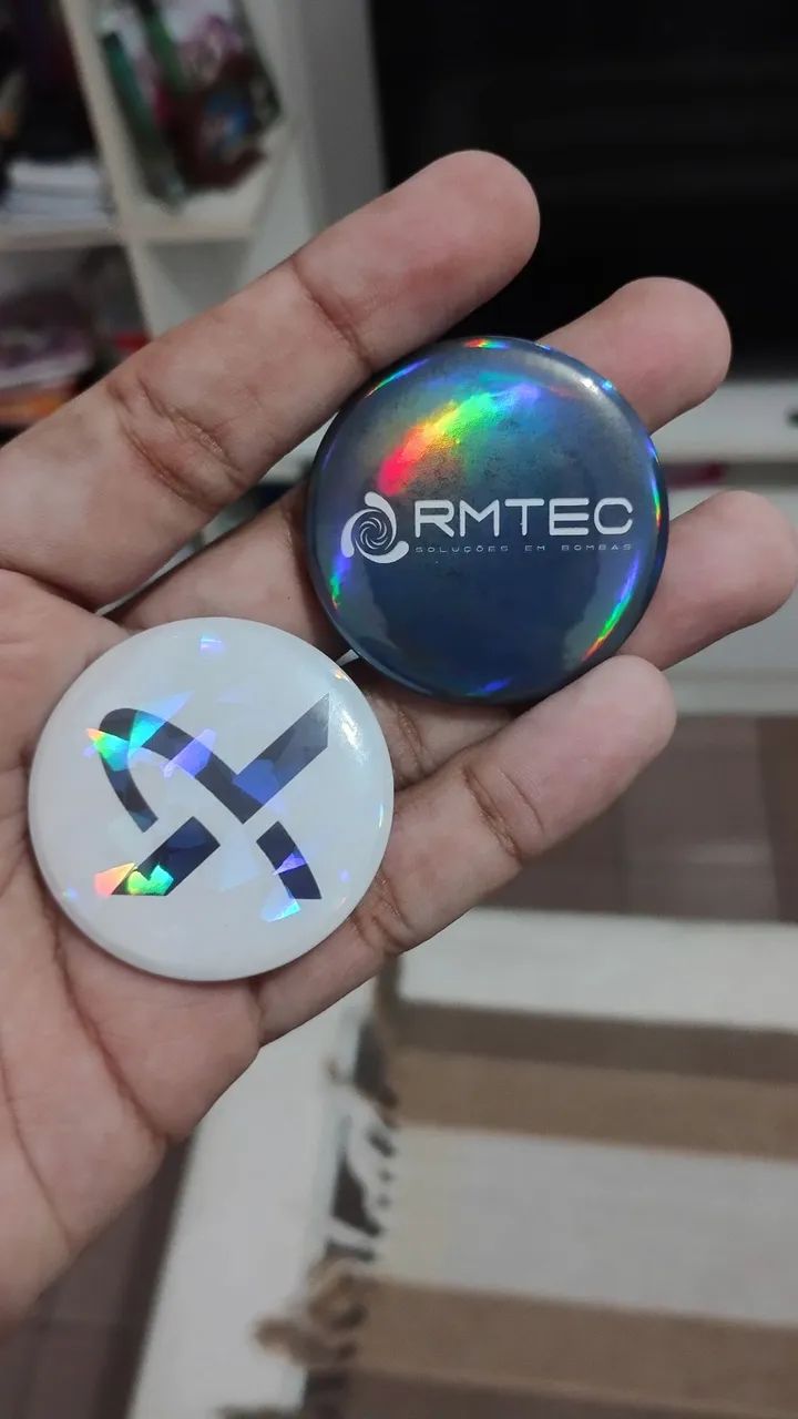 Broches Bottons Personalizados 44mm - Foto 5