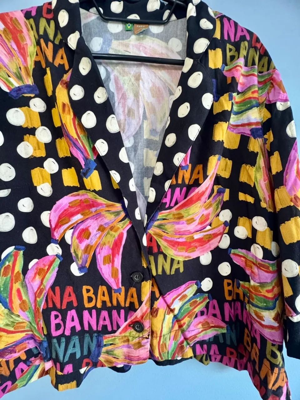 Blusa Farm estilo cropped TAM M - Foto 5