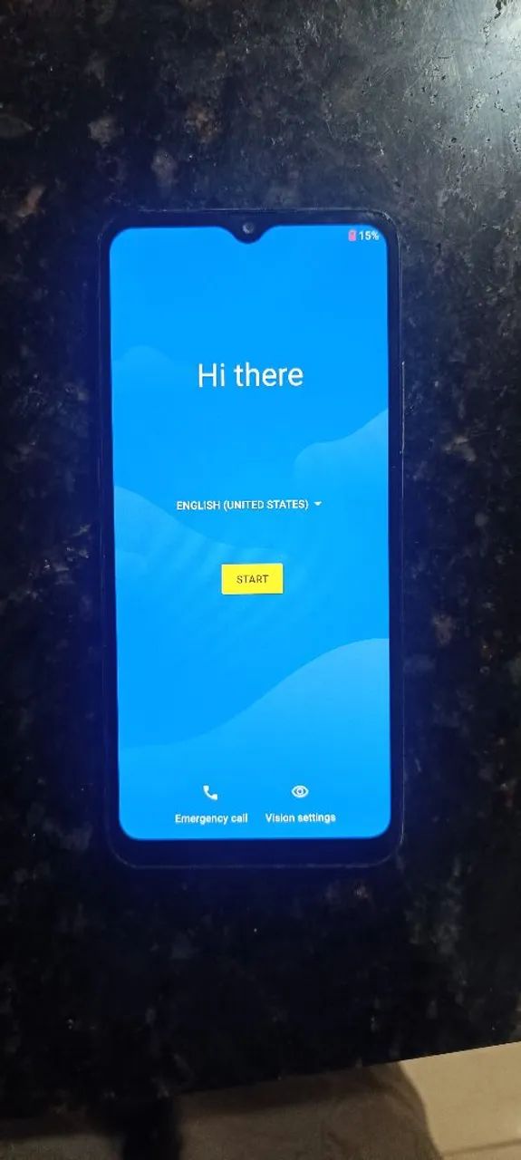 Smartphone 128GB memória 4 RAM