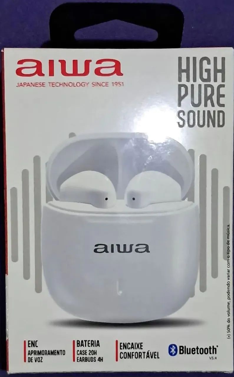 Fone de Ouvido Aiwa Original - Alta Qualidade 