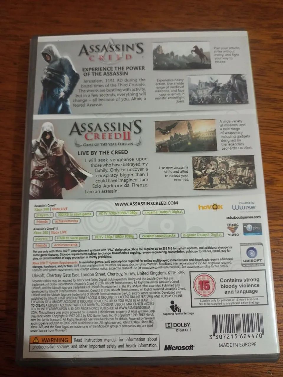 Assasins Creed Double pack Xbox 360 - Foto 2