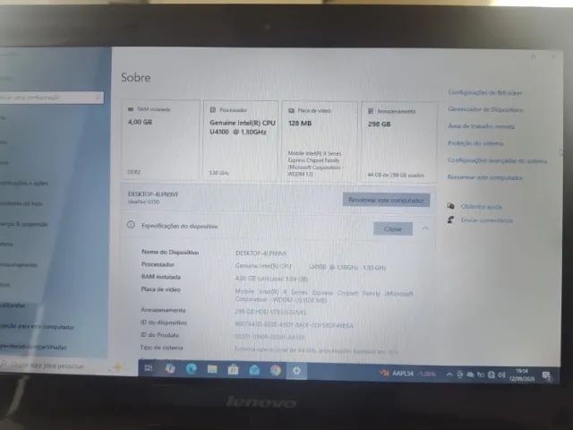 Notebook Lenovo Intel dual core baratoooo - Foto 4