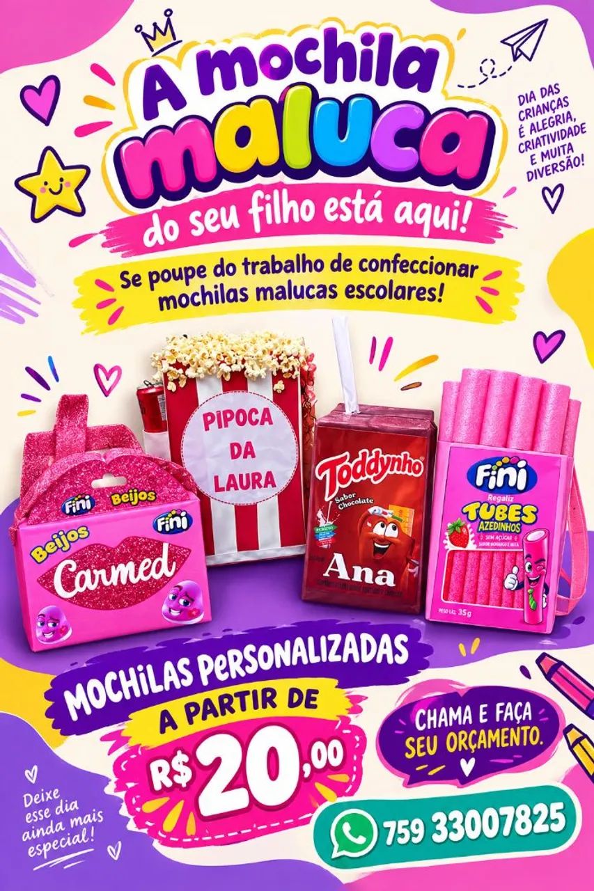MOCHILA MALUCA 