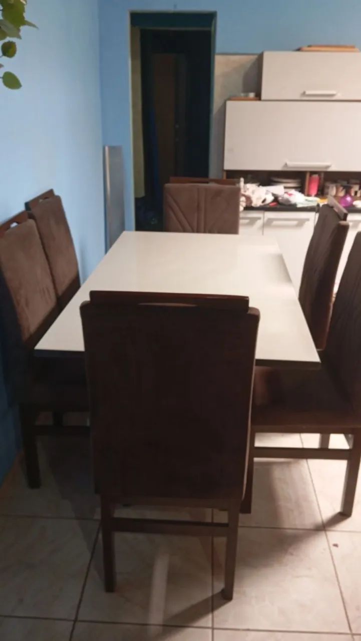 Vendo mesa 6 cadeiras  - Foto 4