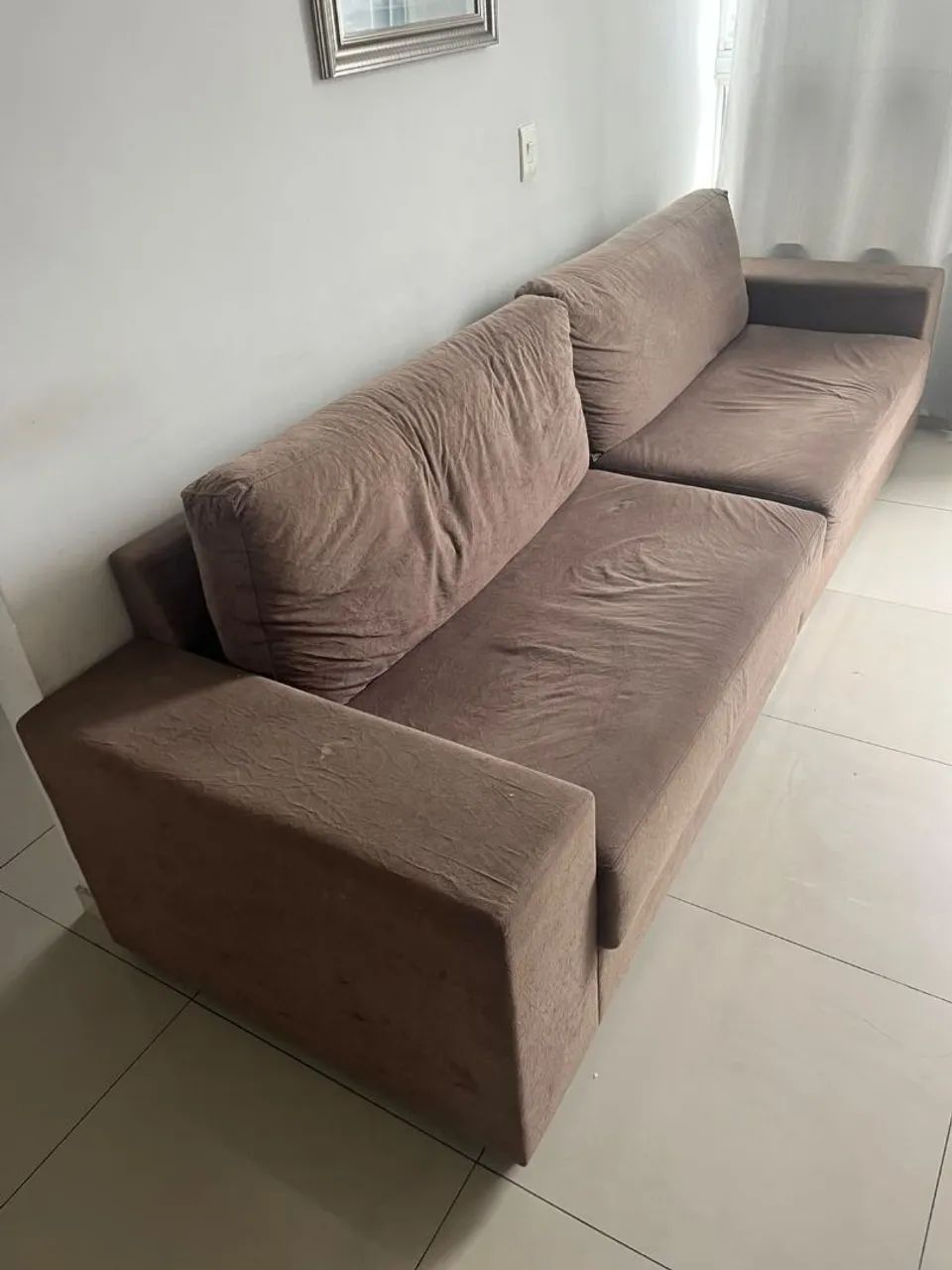 Vende-se sofá 3 metros bem confortável  - Foto 5