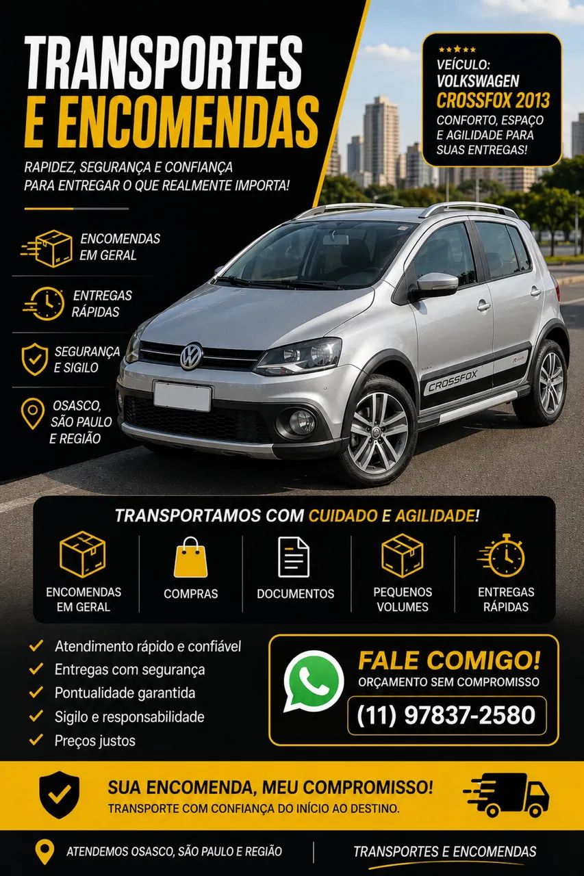? Gabriel Transportes e Encomendas | Entregas Rápidas e Seguras
