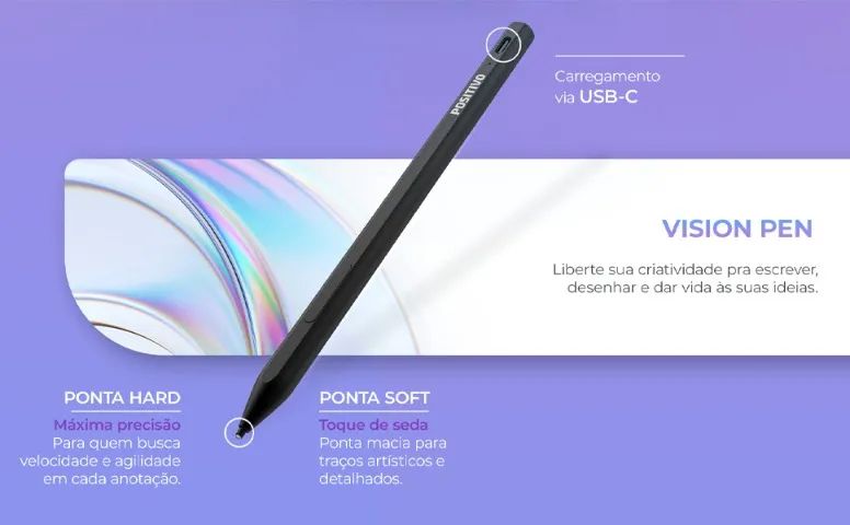 Tablet Positivo Vision TAB11 com Capa Teclado + Caneta - Foto 2