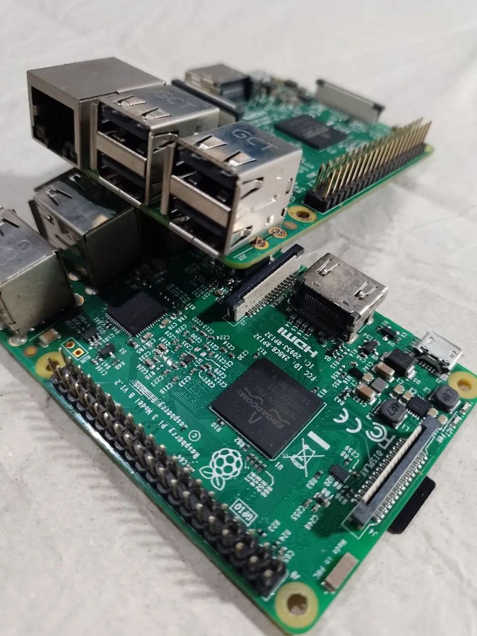 Raspberry Pi 3- Model B com cartão 128GB, 2 peças. - Foto 2