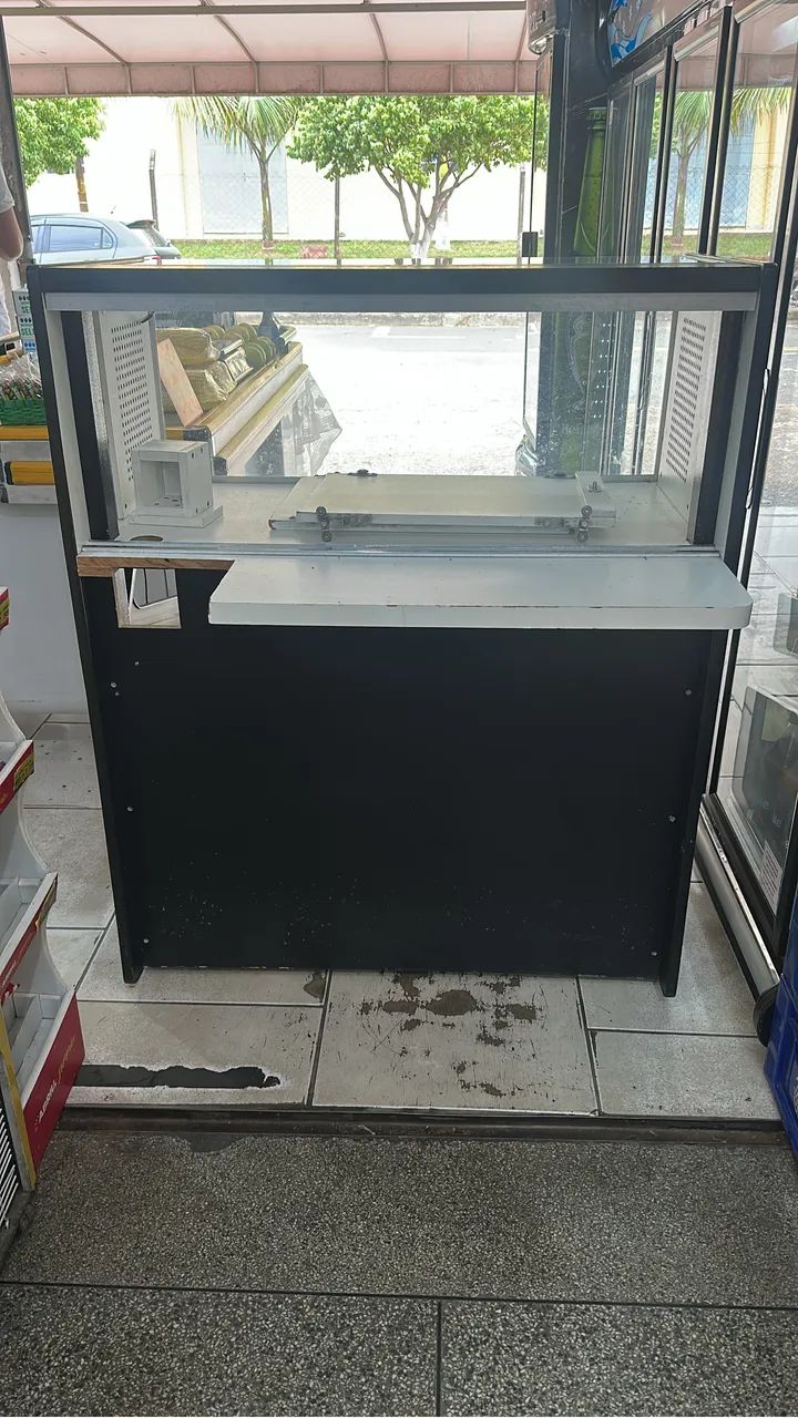 Vitrine expositora para pães 
