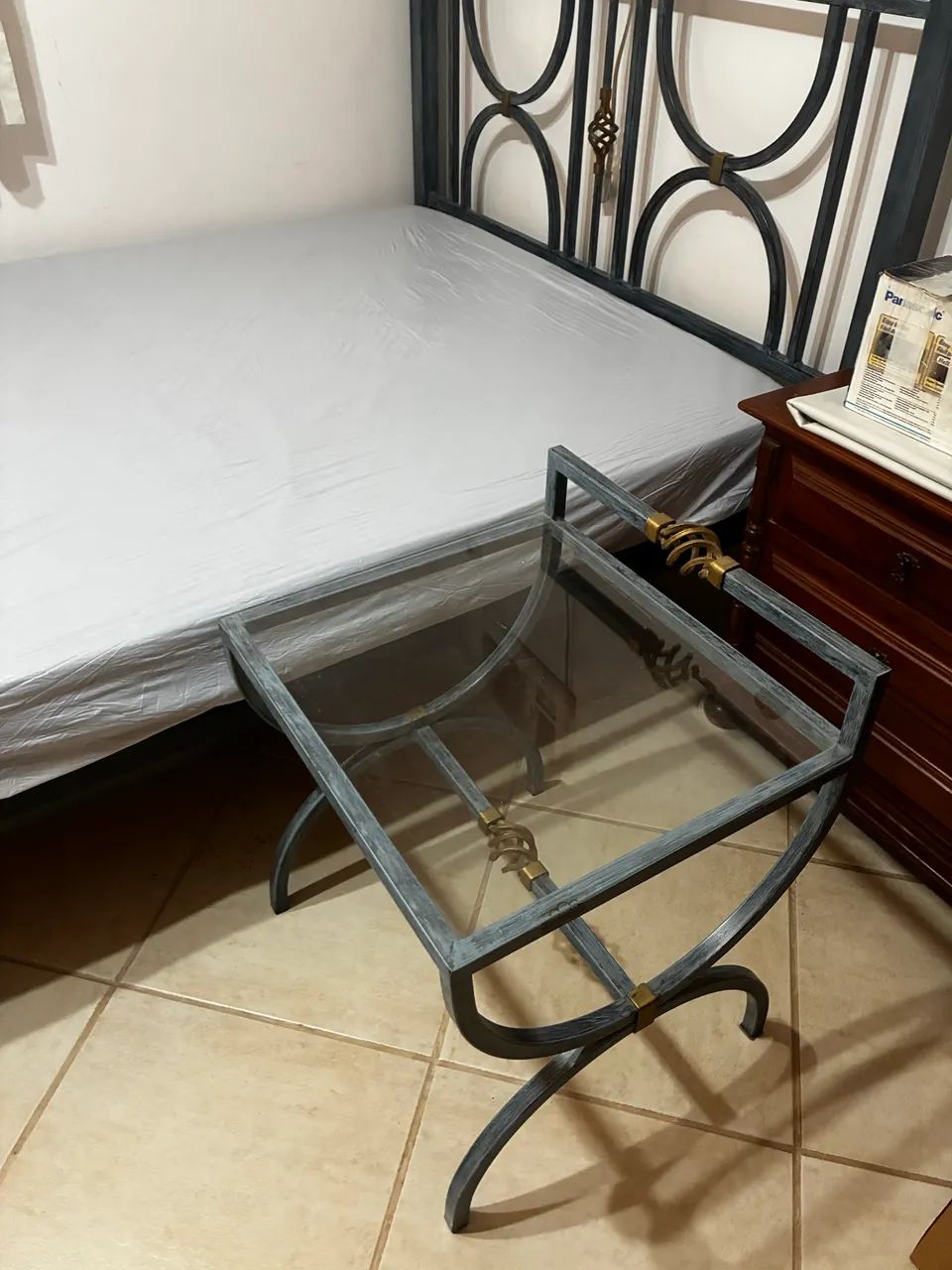 Cama de casal padrão em ferro  - Foto 2