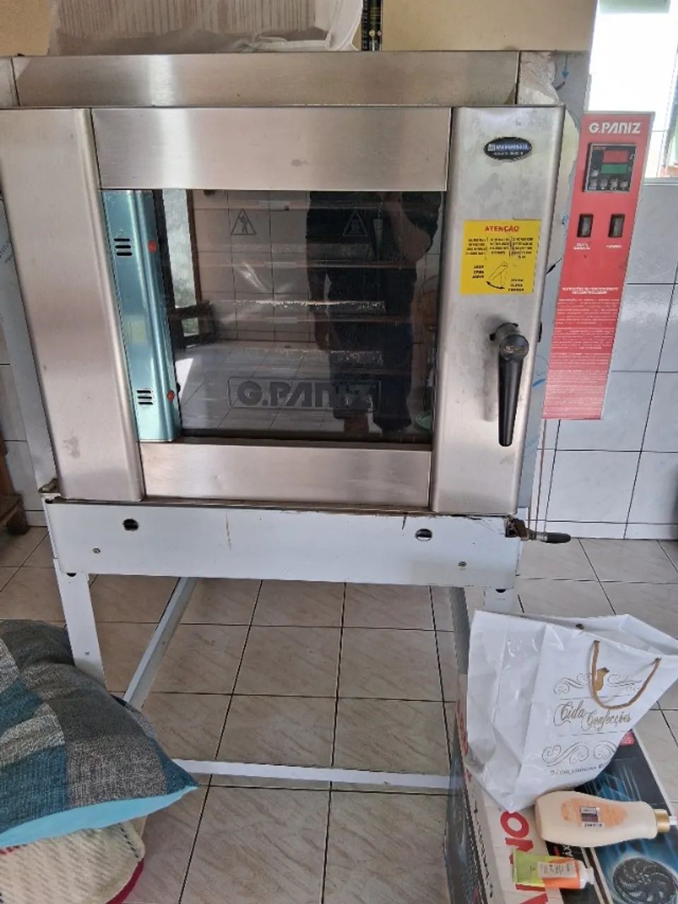 Forno para panificadora 