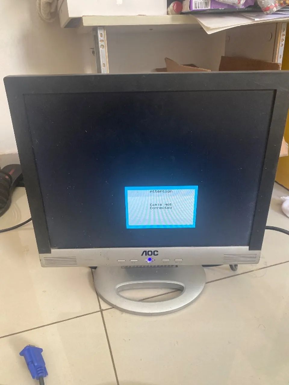 ? Monitor AOC LCD 15? ? Tela 4:3 - Foto 3