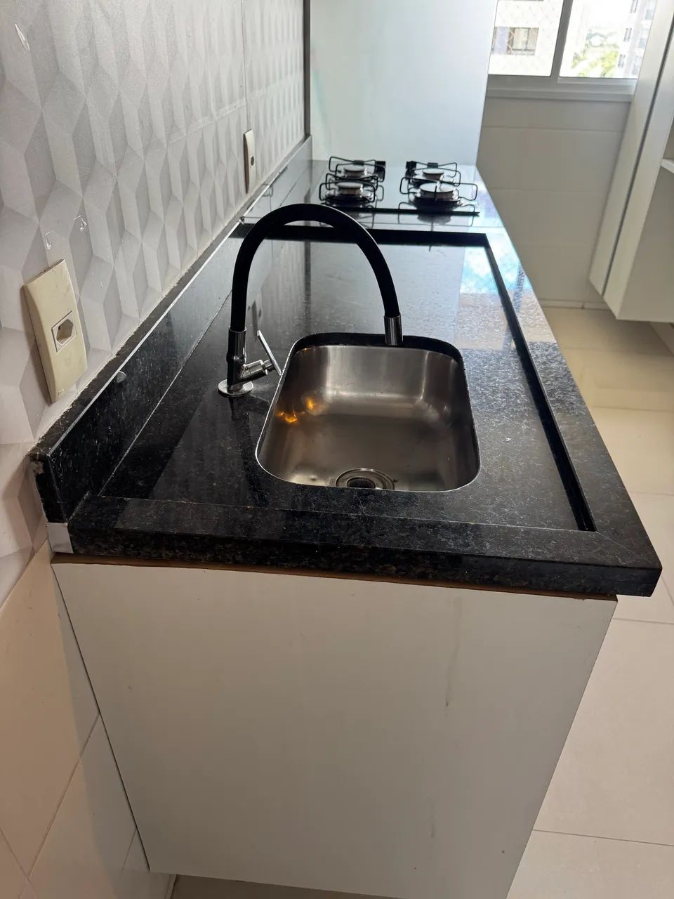 Bancada em Granito Preto São Gabriel