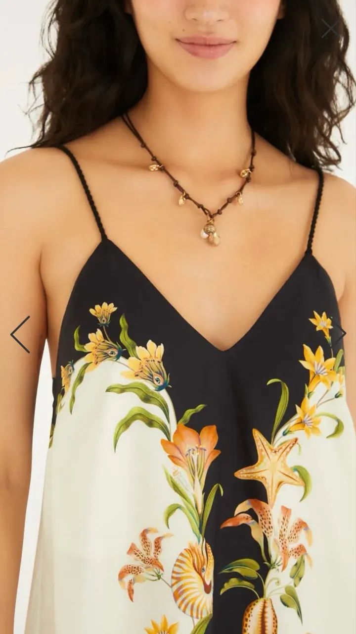 Vestido Concha Surreal TAM. GG - Farm - Foto 3