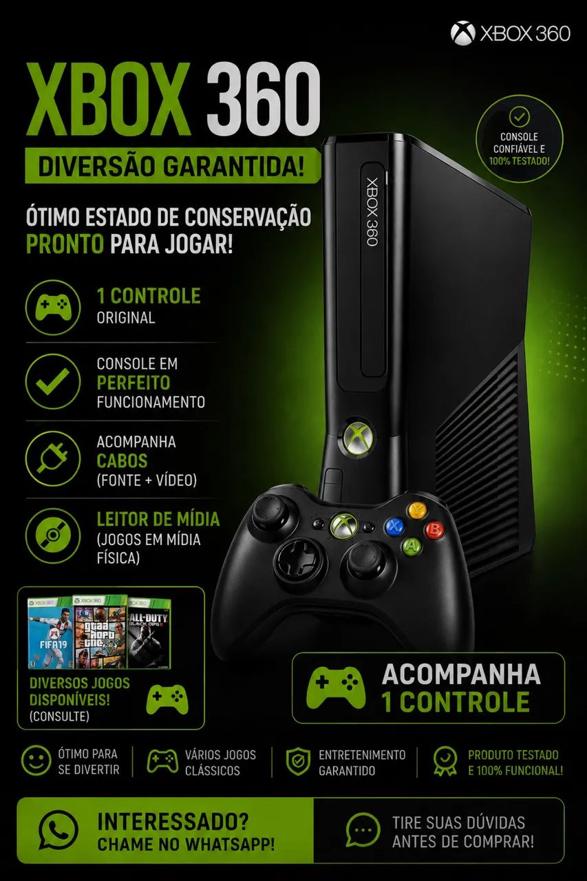 Vendo Xbox 360