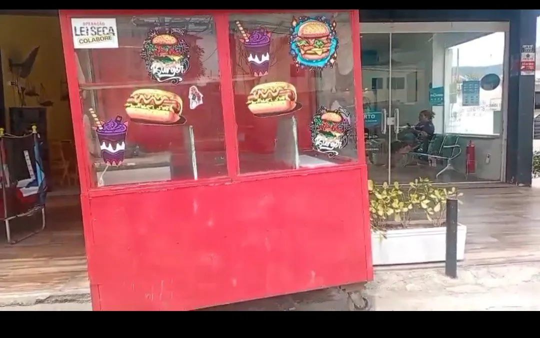 Carrocinha de lanche 