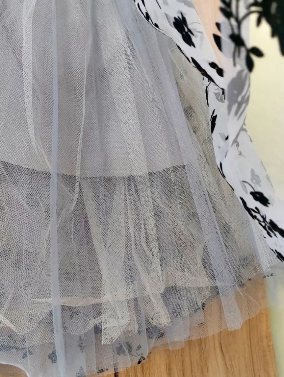 Saia floral midi - Foto 4