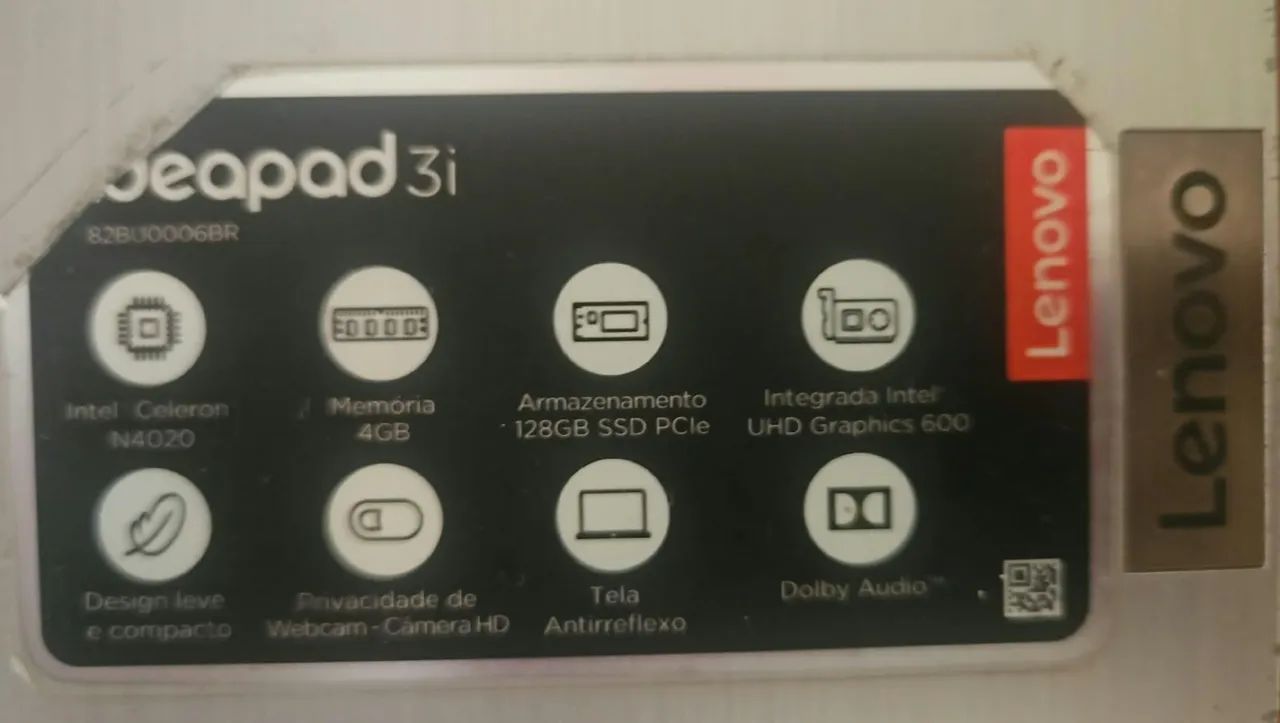 Notebook Lenovo Ideapad 128GB - Foto 3