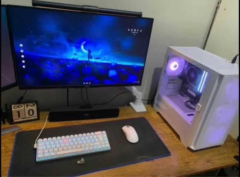 PC RYZEN 5 5600G + MONITOR + PERIPHERALS