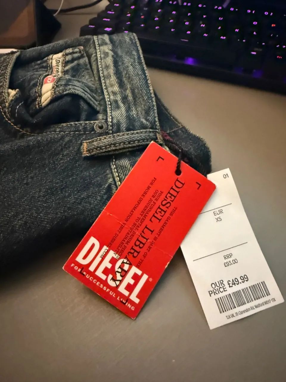 Calça diesel (na etiqueta) - Foto 2