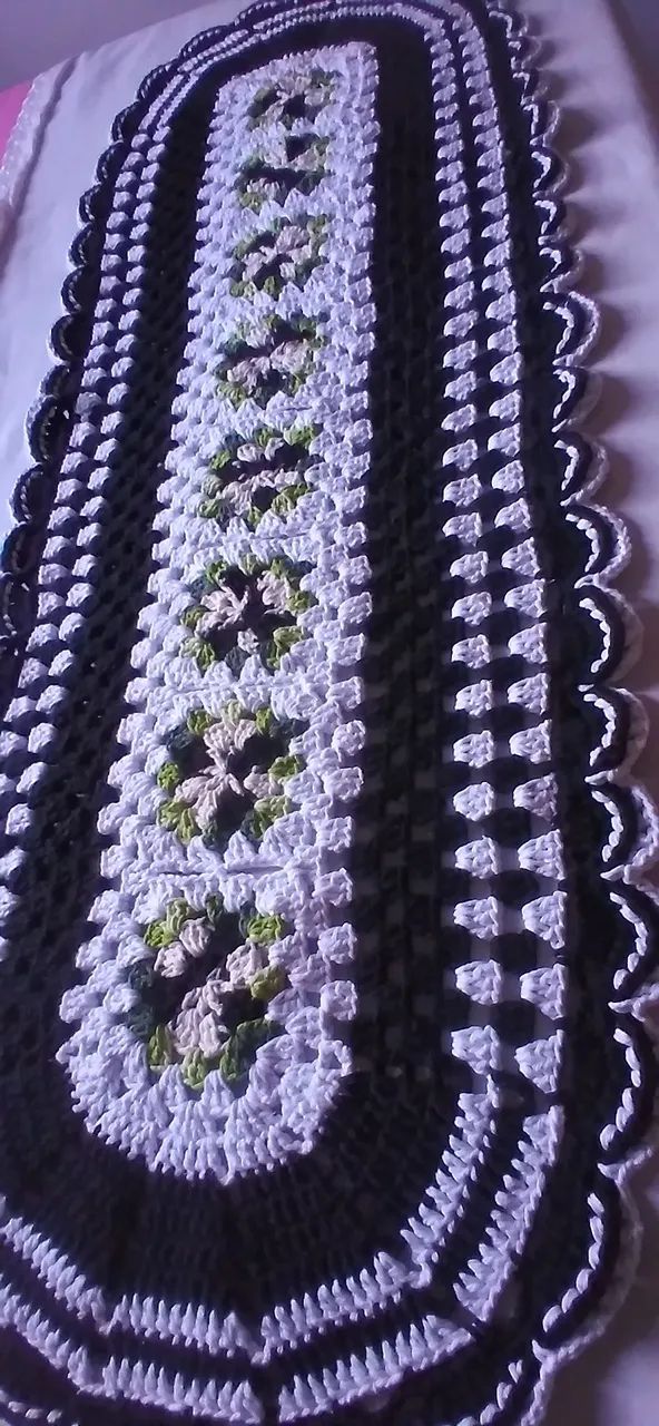 Tapetes de croche 3 peças. - Foto 2