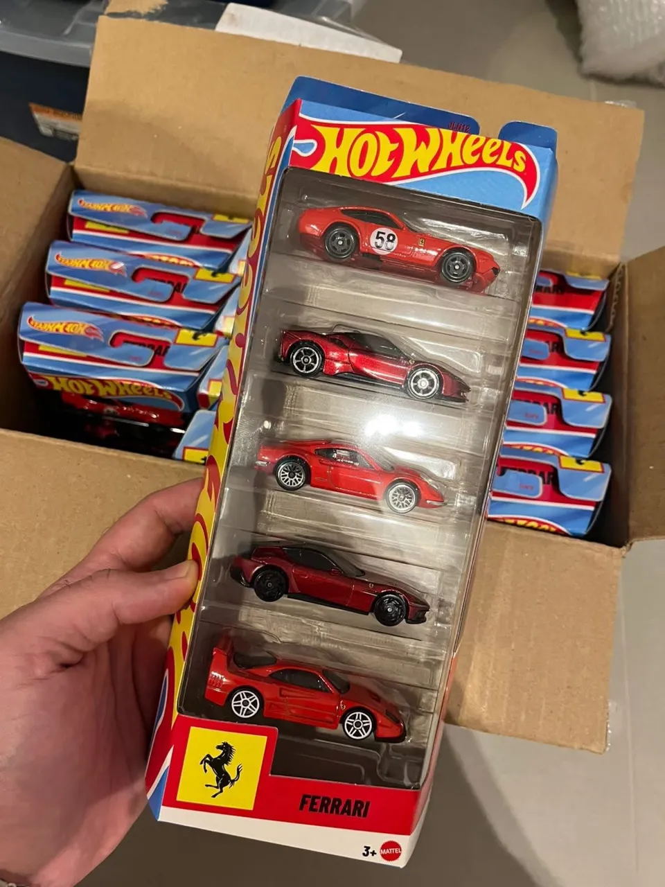 Five Pack Ferrari Hot Wheels 2026 - Hobbies e coleções - Jardim