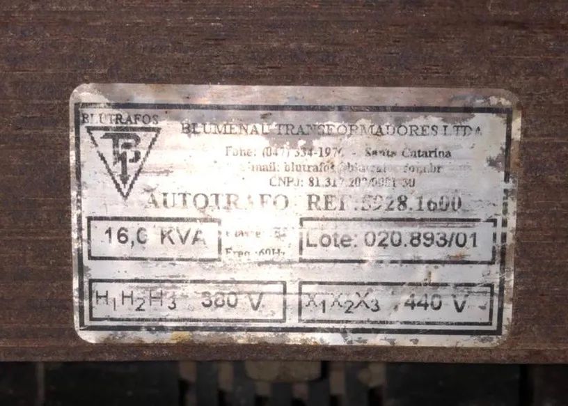 Transformador 380V para 440V , 16 KVA - Foto 3