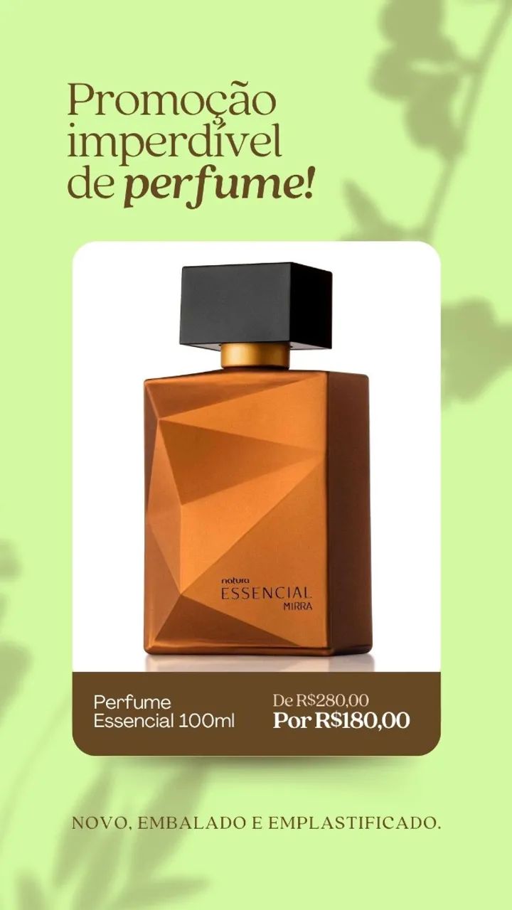 Perfume essencial mirra