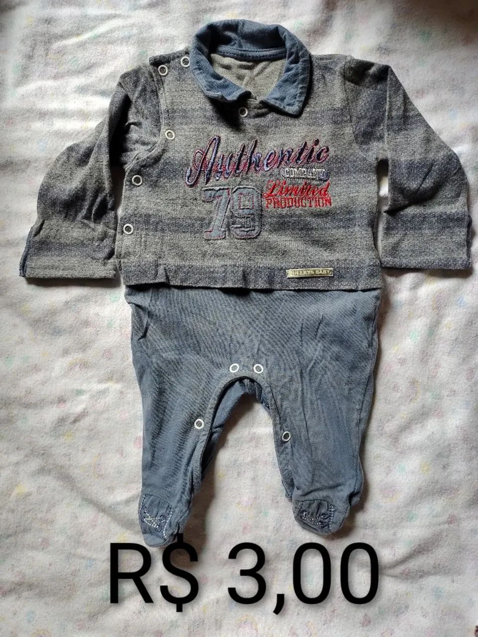 Macacão bebê menino  - Foto 2