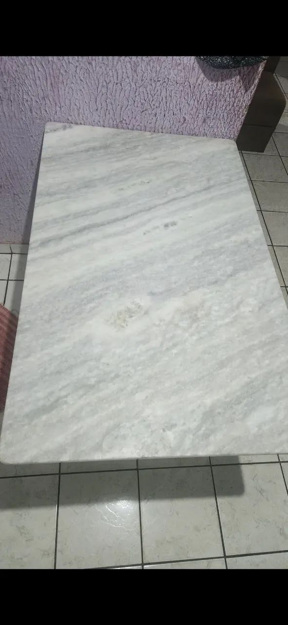 Mesa de Mármore branca