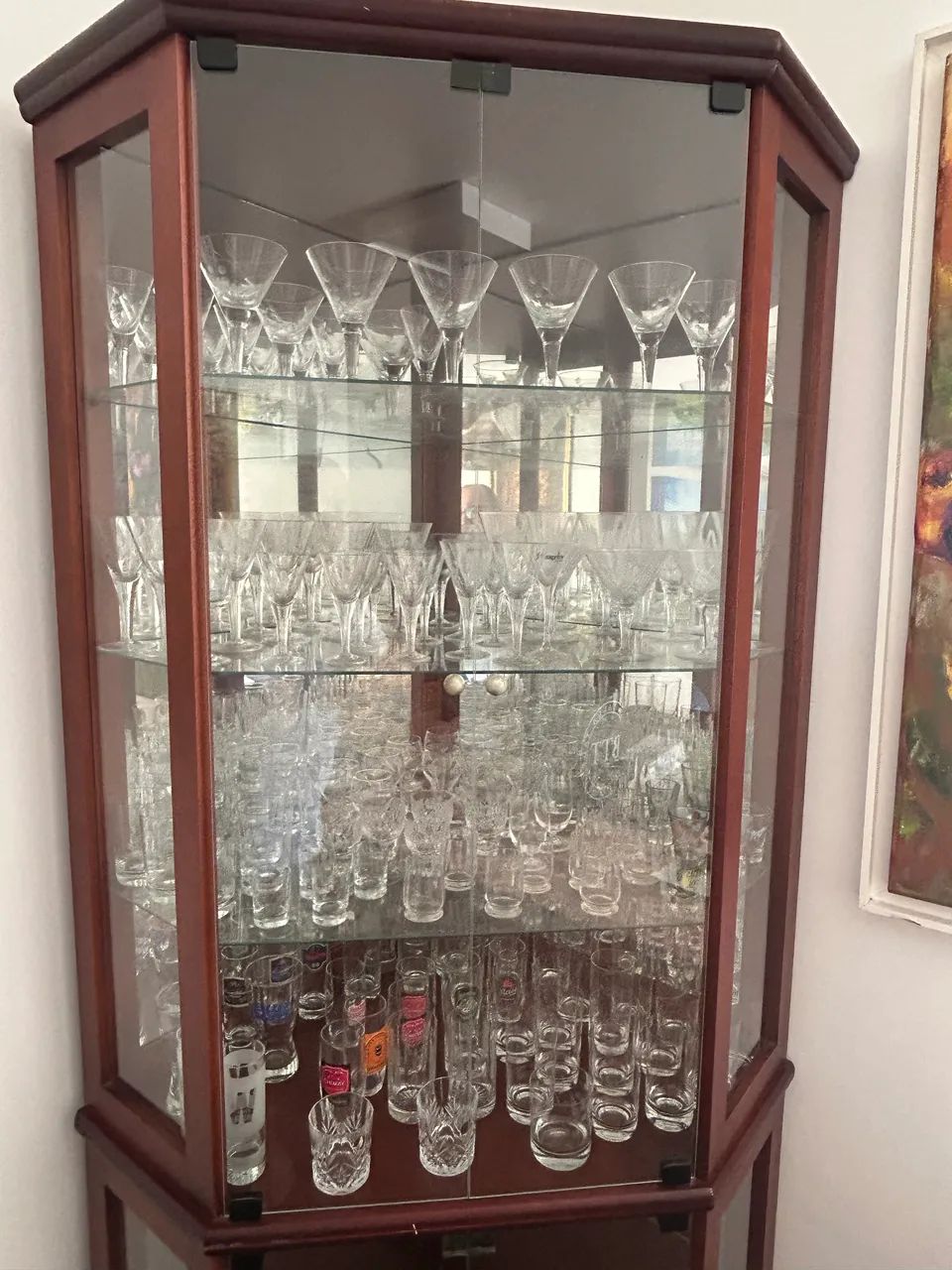 Cristaleira de canto  - Foto 4