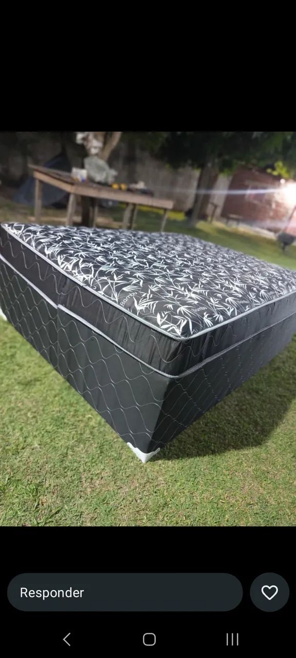 Cama de casal Box e molas ensacadas  - Foto 2